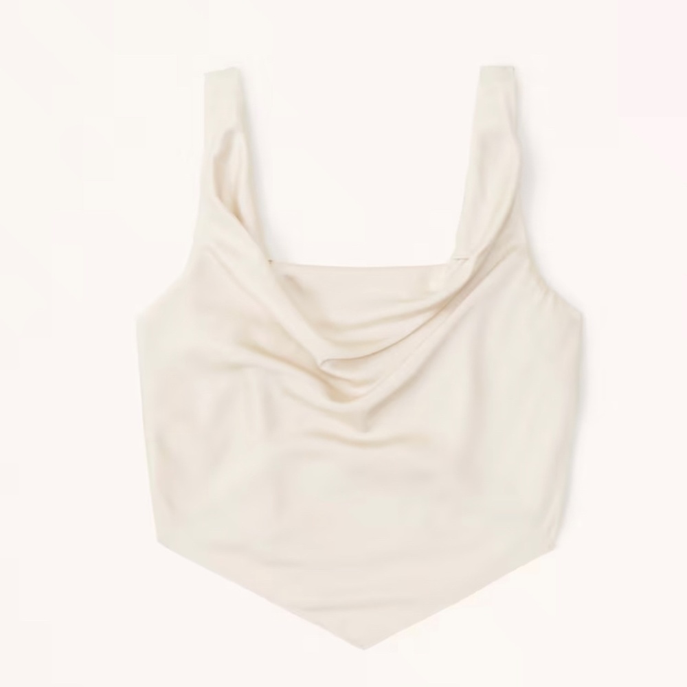 Abercrombie and Fitch satin cowl neck cami